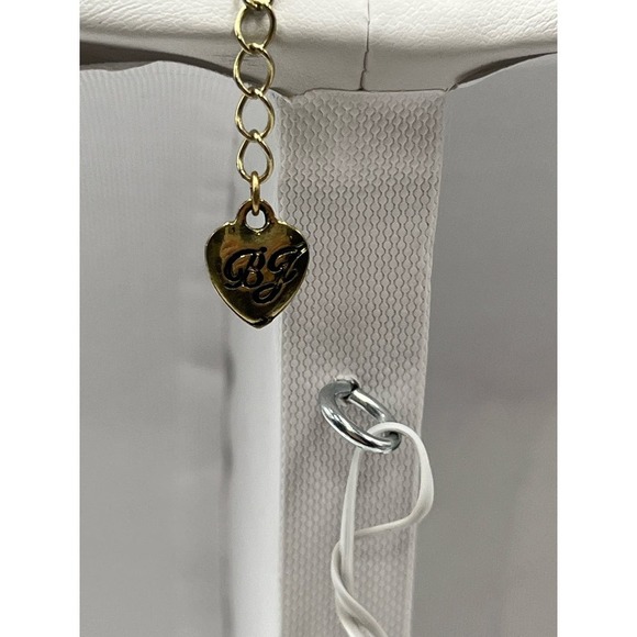 Betsey Johnson Triple Heart Animal Print AB Rhinestone Necklace new - Picture 13 of 14